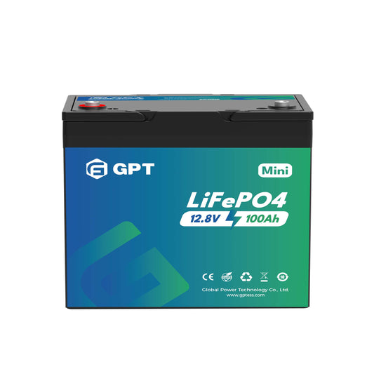 GPT High-Capacity LiFePO4 Battery | 12V 100Ah 229
