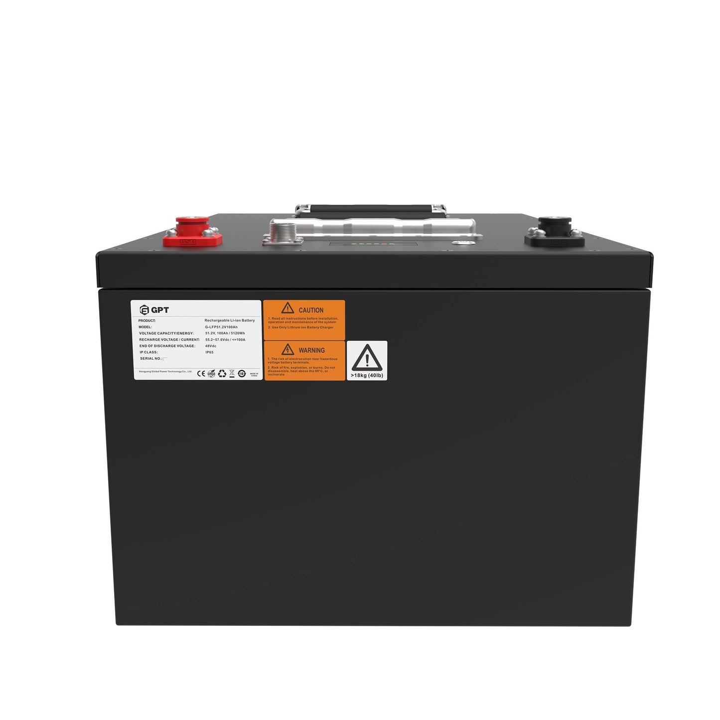 GPT Smart LiFePO4 Golf Cart Battery | 48V 100Ah