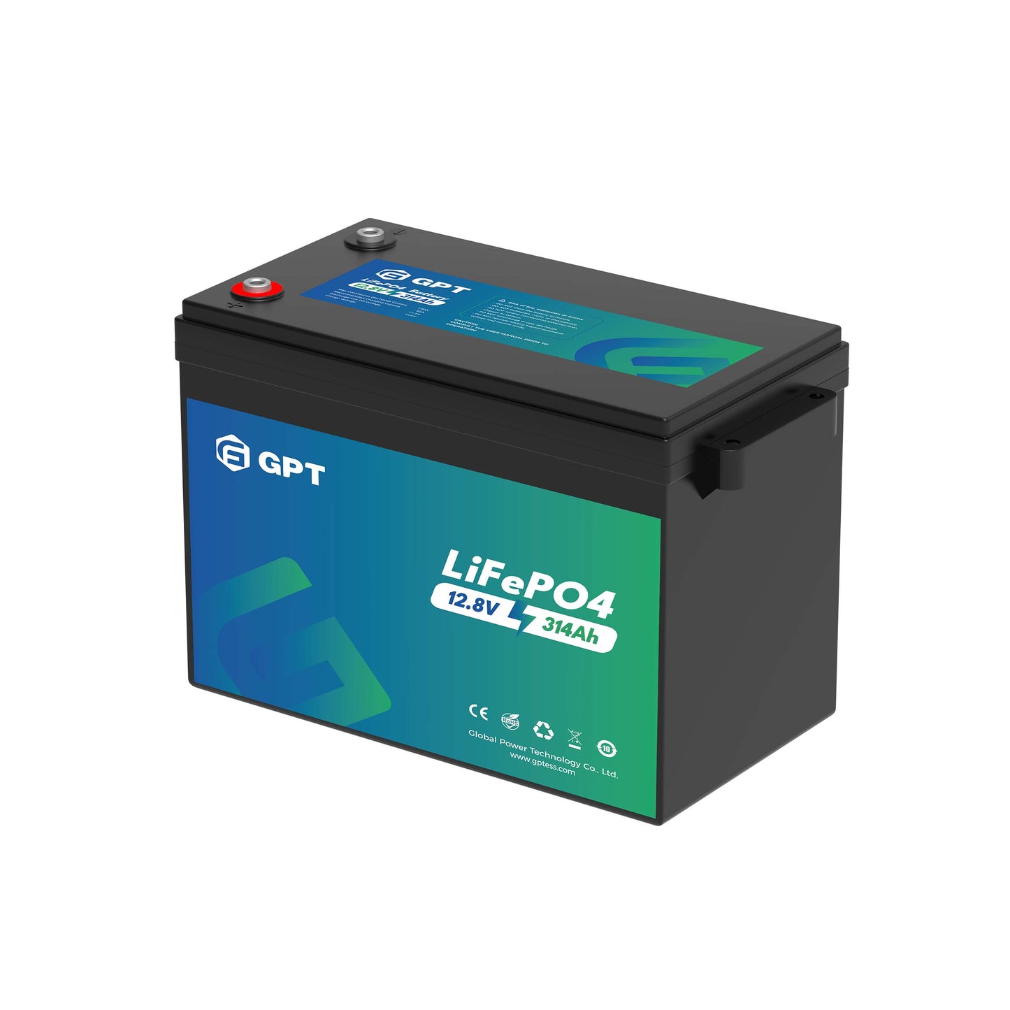 GPT High-Capacity LiFePO4 Battery| 12V 314Ah